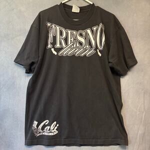 Vintage Rare Fresno Livin Shirt Pro 5 Tag USA Components Street Skater Men's XL